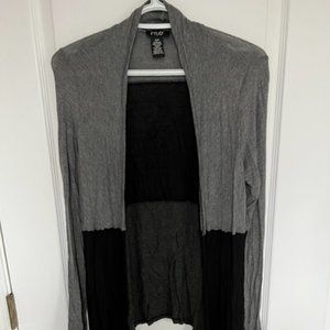 Colour block cardigan